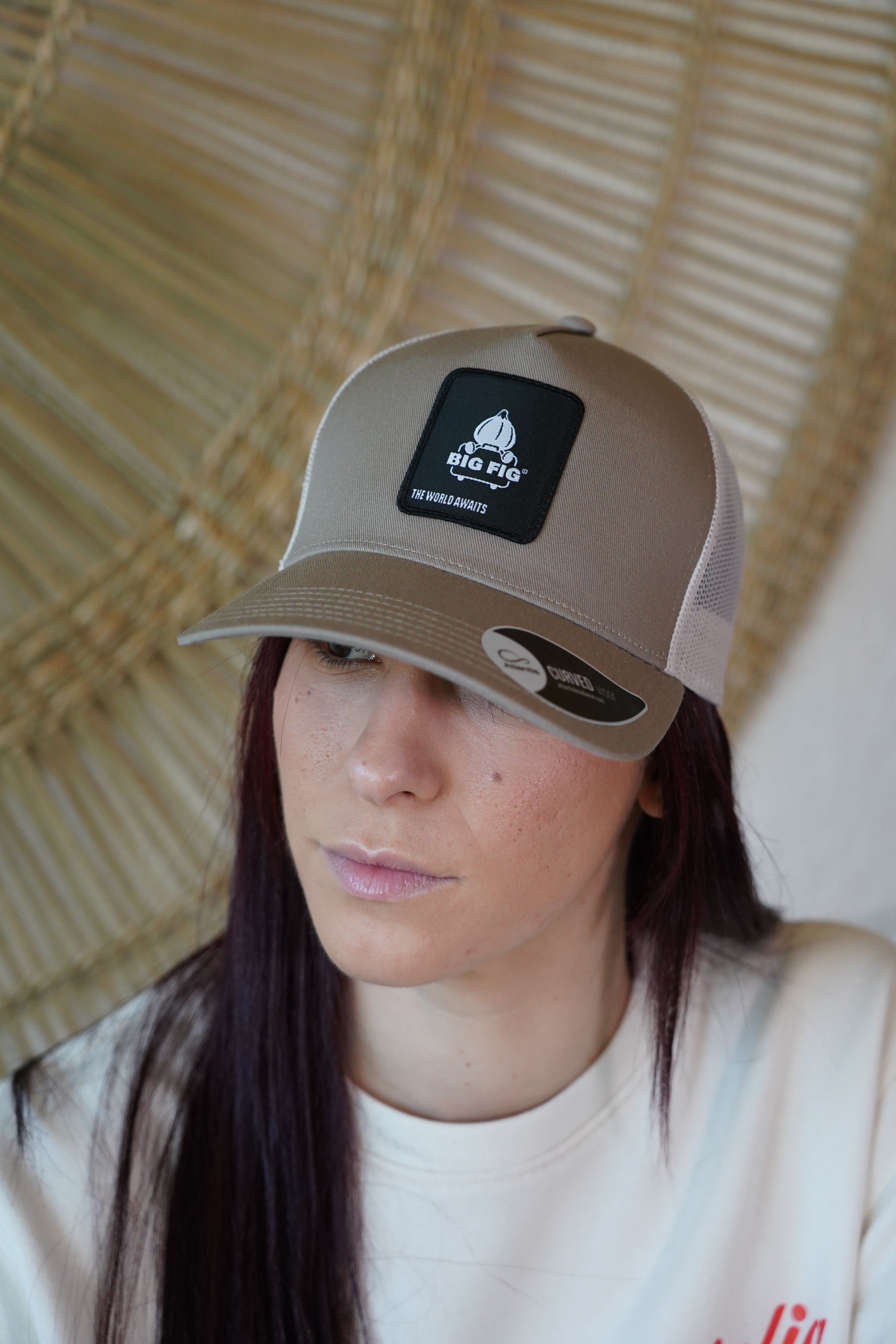 CASQUETTE CUSTOM BROWN TRUCKER